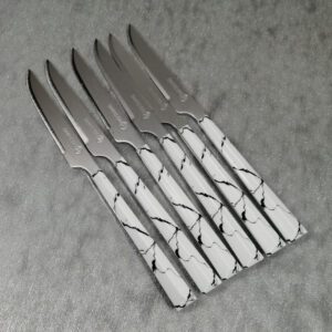 سرویس کارد و چنگال میوه خوری 12 پارچه برند ام جی مدل ماربل کد۷۳