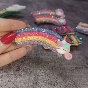 گیره مو فانتزی شاین دار کد 44