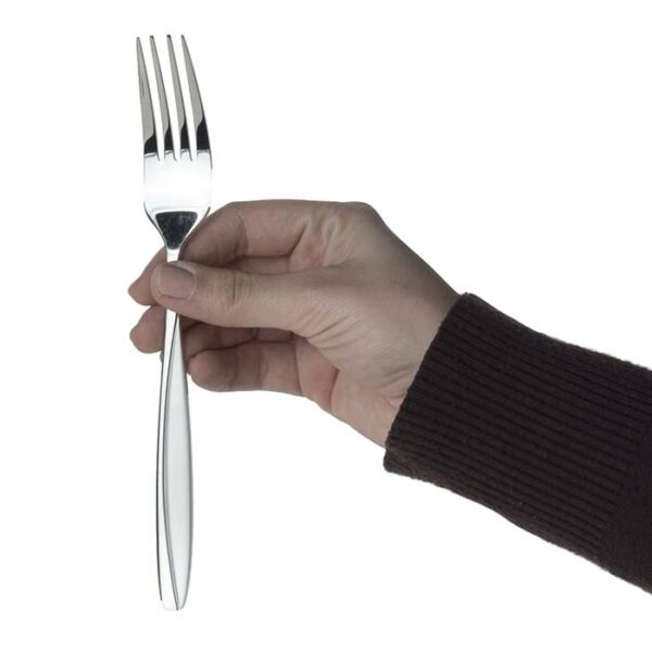 ست قاشق و چنگال نقره ای یونیک مدل دنا کد۵۶