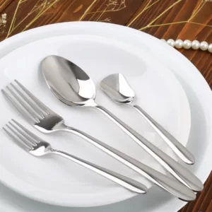 سرویس قاشق و چنگال برند ام جی ( 6و12و24و30و60 نفره) طرح دنا