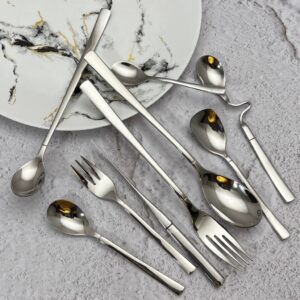 سرویس قاشق و چنگال ام جی 6نفره تا 60 نفره طرح شیکاگو