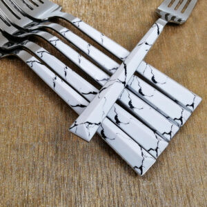 سرویس قاشق و چنگال 32 پارچه برند ام جی مدل ماربل