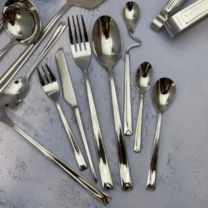 سرویس قاشق و چنگال 6و12و24و30و60 نفره برند ام جی طرح مونت کارلو( وارداتی )