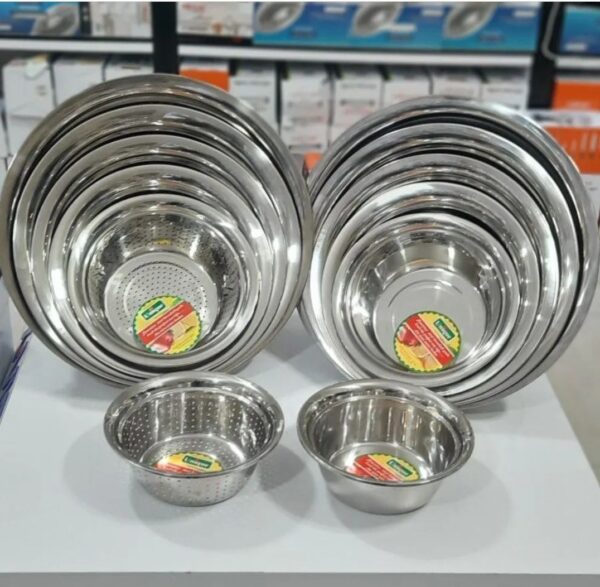 آبکش ۱۱ پارچه و لگن ۱۱ پارچه یونیک اصلی کیفیت عالی