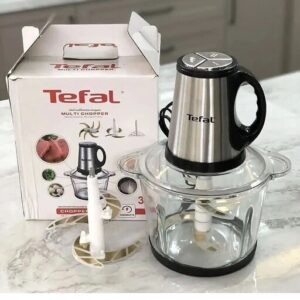 خردکن و غذا ساز مدل تفال 3.8 لیتر تیغه طلایی مدل TF-8368X همراه با تیغه یدکی