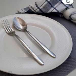 قاشق و چنگال 12 پارچه ام جی (دنا،ماینز،شیکاگو و مونت کارلو )