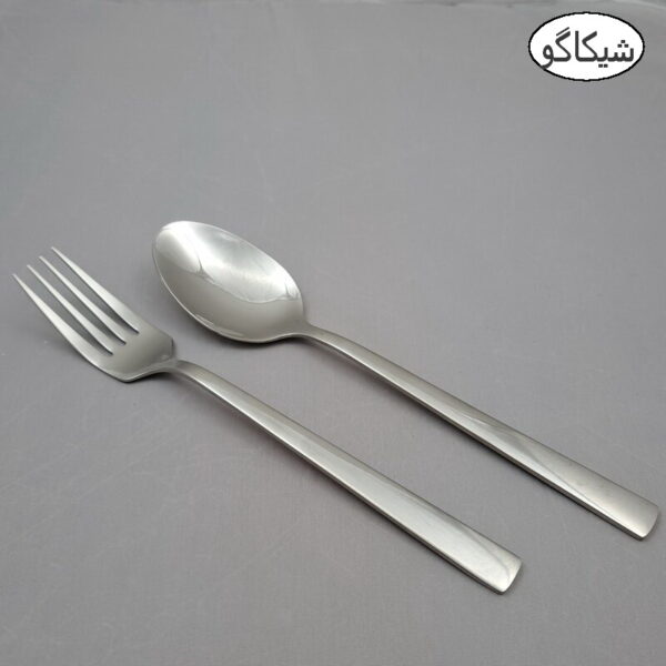 قاشق و چنگال 12 پارچه ام جی (دنا،ماینز،شیکاگو و مونت کارلو )