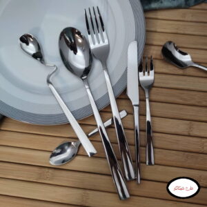 سرویس قاشق و چنگال 24 نفره 117 پارچه mg