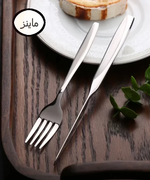 کارد و چنگال 3 بعدی برند ام جی