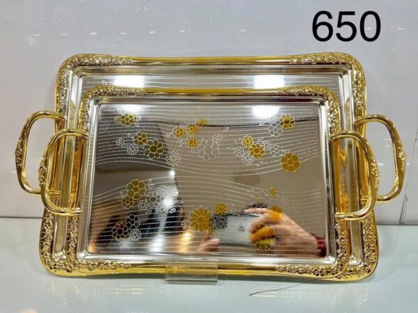 سینی استیل 2 تایی یونی هوم