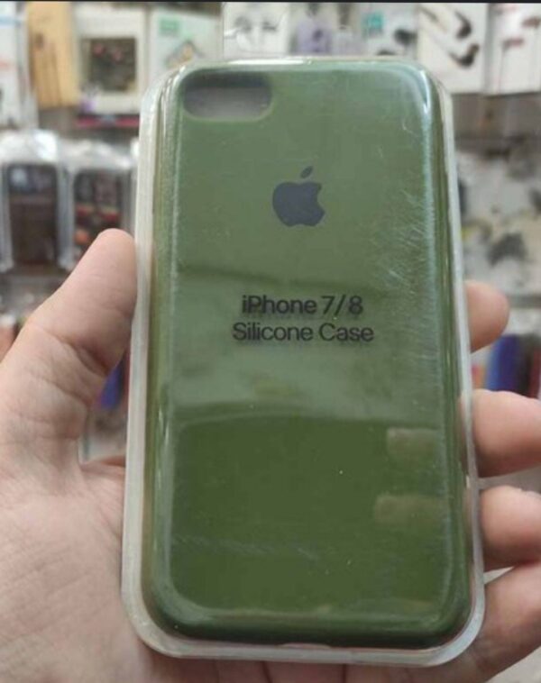 قاب سیلیکونی iphone 7/8 اصلی سبز