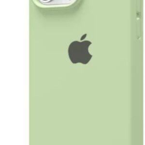 قاب سیلیکونی iphone 15 pro سبز اصل
