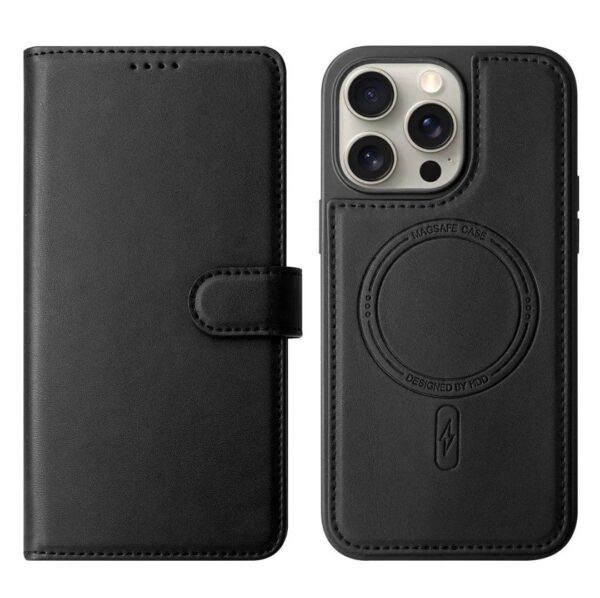 کیف کلاسوری اچ دی دی  Iphone14 pro maxمشکی
