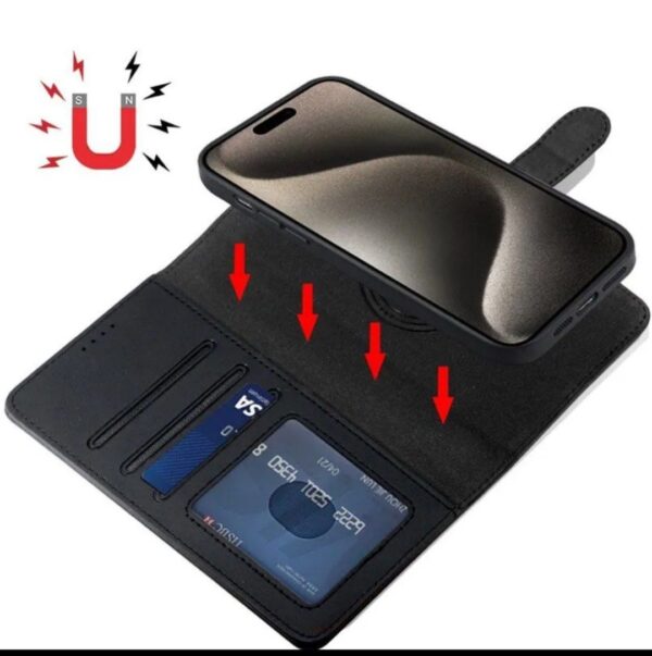 کیف کلاسوری اچ دی دی  Iphone14 pro maxمشکی
