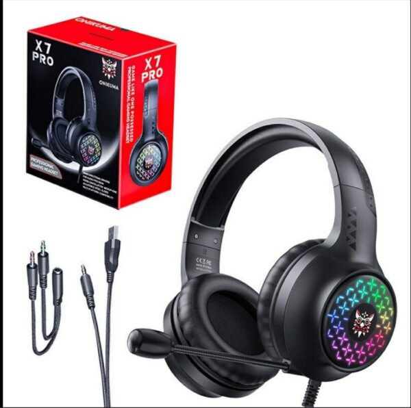 هدست مخصوص بازی اونیکوما مدل x7 pro کد205