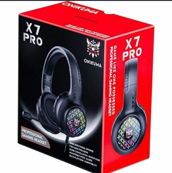 هدست مخصوص بازی اونیکوما مدل x7 pro کد205