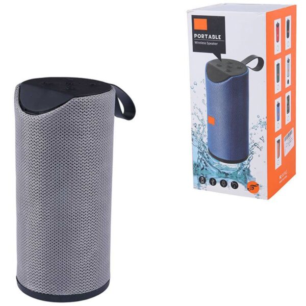 اسپیکر بلوتوثی Portable رنگ طوسی کد 224