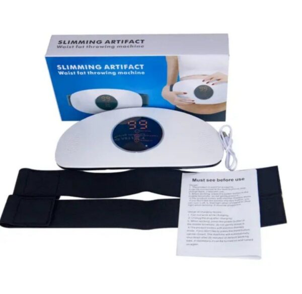 ماساژور وکمربند لاغری شکم این تصویر یک دستگاه "SLIMMING ARTIFACT" کد 261