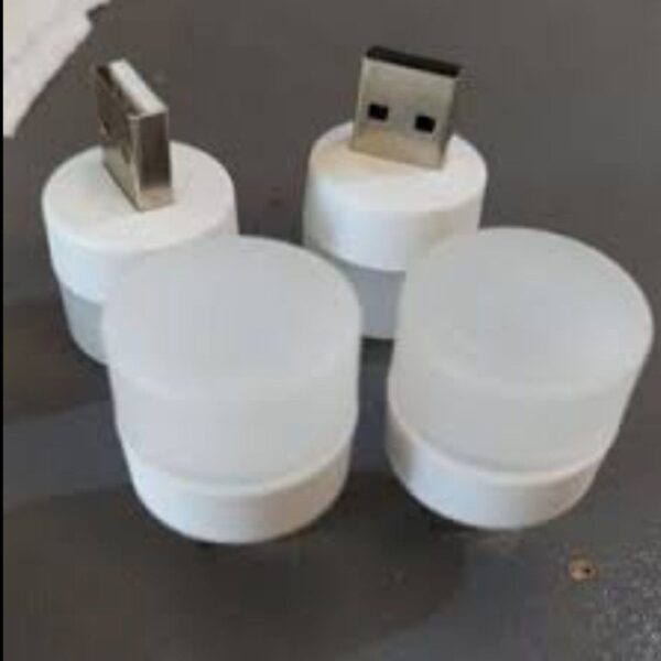 لامپ ال ای دی USBبسته 6 عددی رنگ سفید{چراغ LED} کد 320
