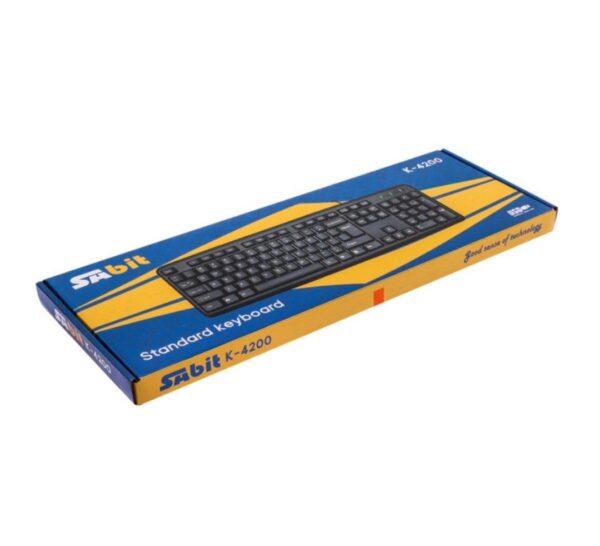 کیبورد  مدل K-4200 از برند سابیت (Sabit) کد ۳۴۶