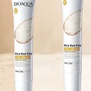 کرم دور چشم بایوآکوا مدل Rice Raw Pulp با عصاره برنج کد 338