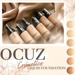 کرم پودر اوکاز شماره 2 مدل Moisturizing Softening Matt Liquid Foundation  کد 337