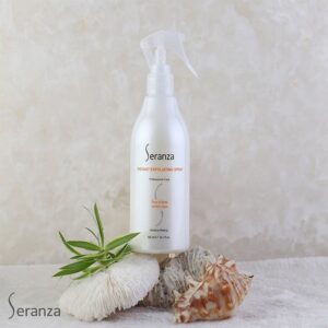 اسپری لایه بردار سرانزا حاوی پنبه و میوه های مغذی ( نرم کننده و درخشان کننده ) 300 میل کد 239