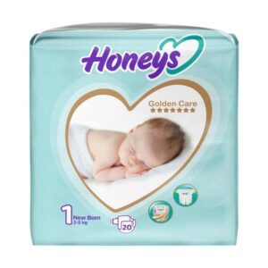 پوشک دوبل 1 (20 عددی) هانیز کد 396