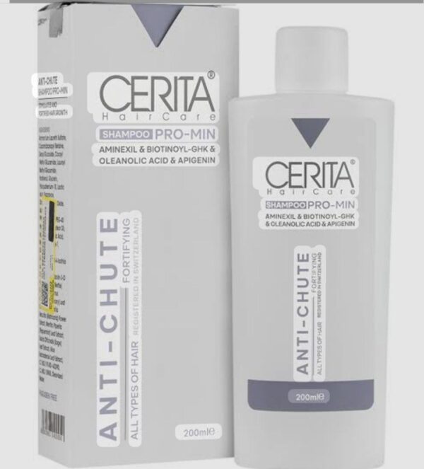 شامپو تقویت کننده مو پرو مین cerita 200 ml کد ۴۰۹
