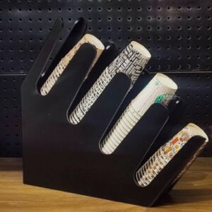 استندسیروپ و لیوان رنگ مشکی  کد 428