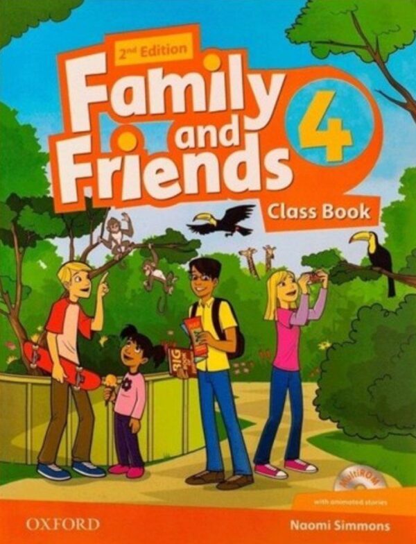 کتاب فمیلی اند فرندز بریتیش ویرایش دوم Family and Friends 4 2nd کد450