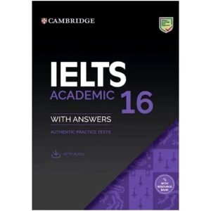 کتاب Cambridge IELTS ۱۶ academic with answers: authentic practice tests کد 441