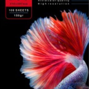 کاغذ فتو گلاسه 150 گرم A4 بسته 100 عددی کد493