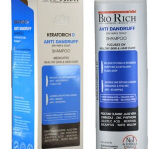 شامپو ضد شوره موهای خشک برند بایوریچ 250 میل کد