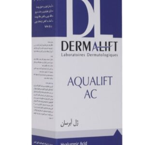 ژل آبرسان صورت درمالیفت مدل AQUALIFT AC مناسب برای پوستهای چرب و جوشدار حجم 50 میلی لیتر کد ۵۶۱