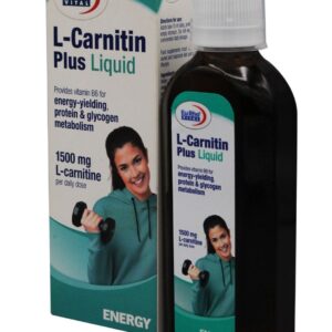 شربت ال کارنیتین پلاس لیکوئید یوروویتال کد ۶۵۵