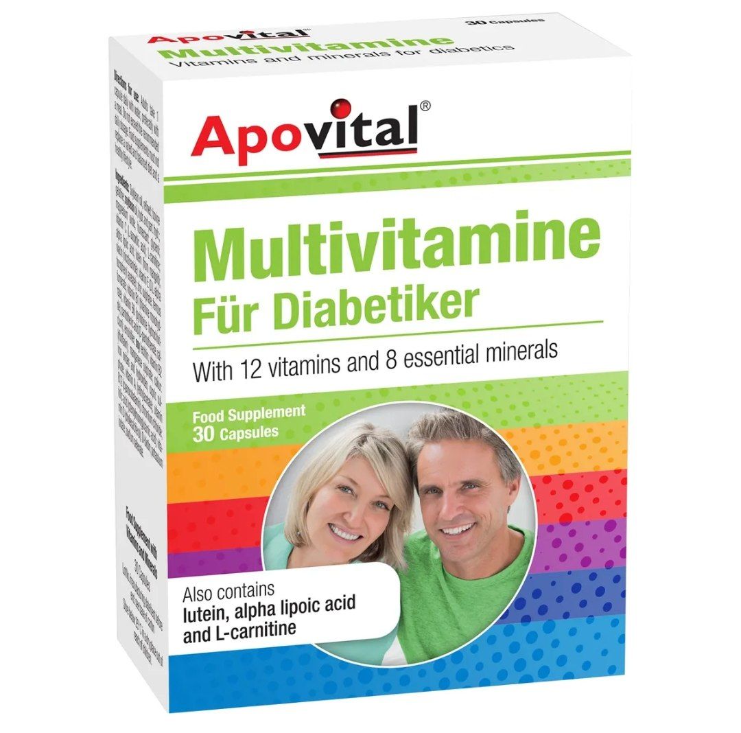 قرص مولتی ویتامین مخصوص افراد دیابتی کد ۶۵۶