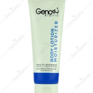 لوسیون بدن انواع پوست ژنوبایوتیک حاوی نمک دریایی 200ml کد 518