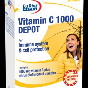 قرص ویتامین ث 1000 دپو یوروویتا کد 597