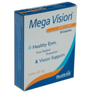 کپسول مگا ویژن لوتئین 40 میلی گرم هلث اید 30 عدد کد 595
