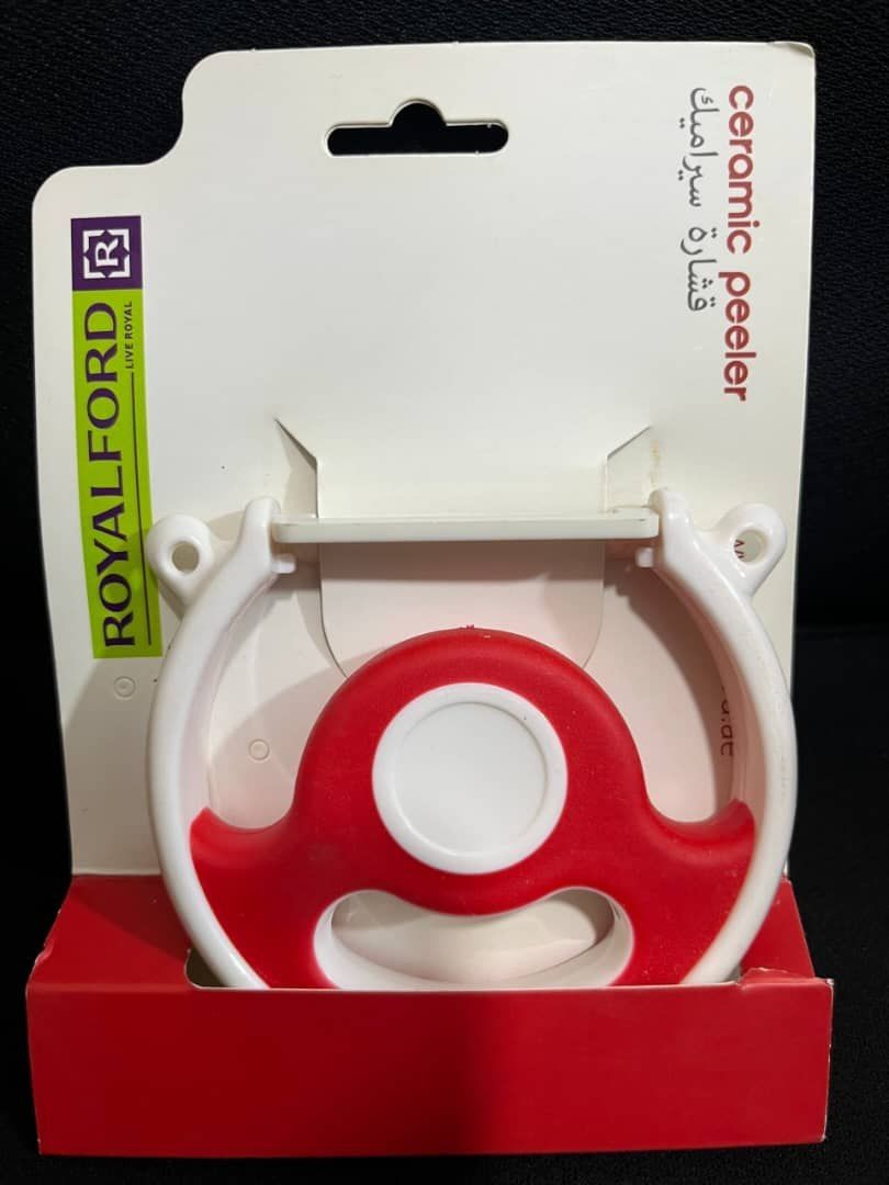 پوست کن برند رویال فورد رنگ سفید-قرمز کد 670