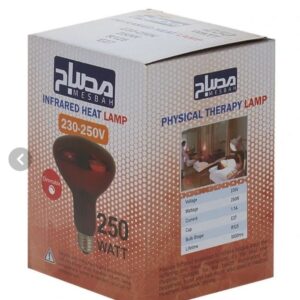 لامپ مادون قرمز 250 وات مصباح کد 672