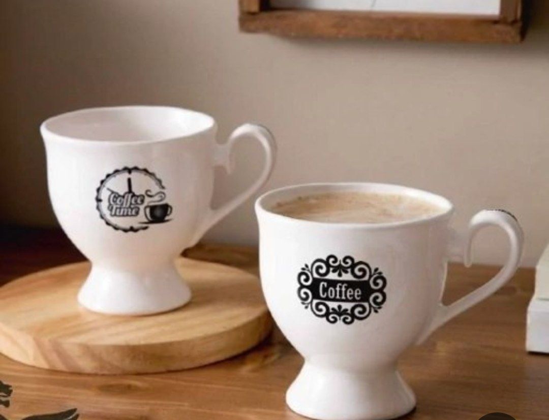 فنجان پایه دار سرمیکی چایی و قهوه 702