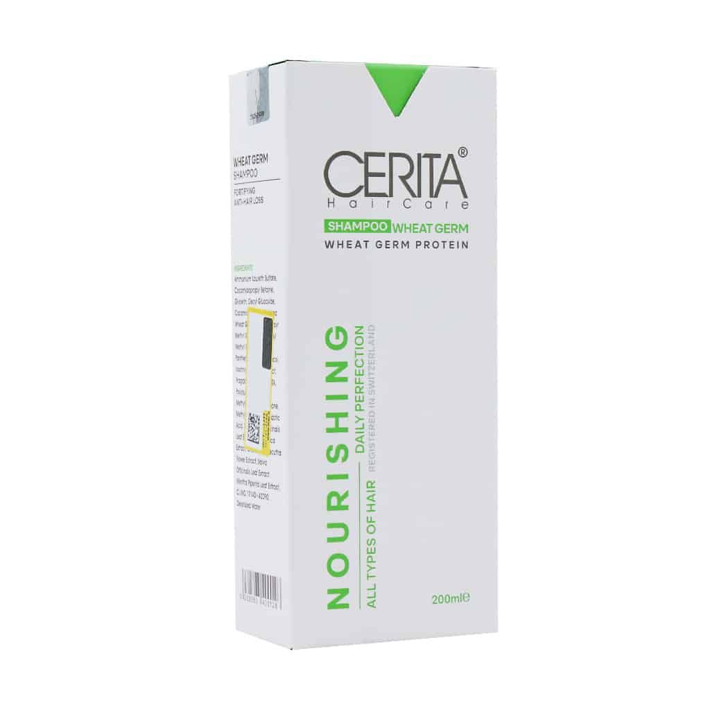 شامپو جوانه گندم سریتا مناسب انواع مو ۲۰۰ میلی لیتر 688