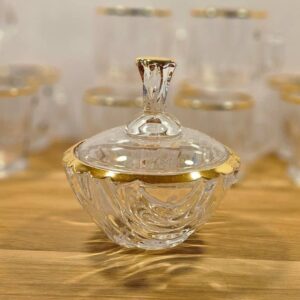 قندان دور طلایی کد 671