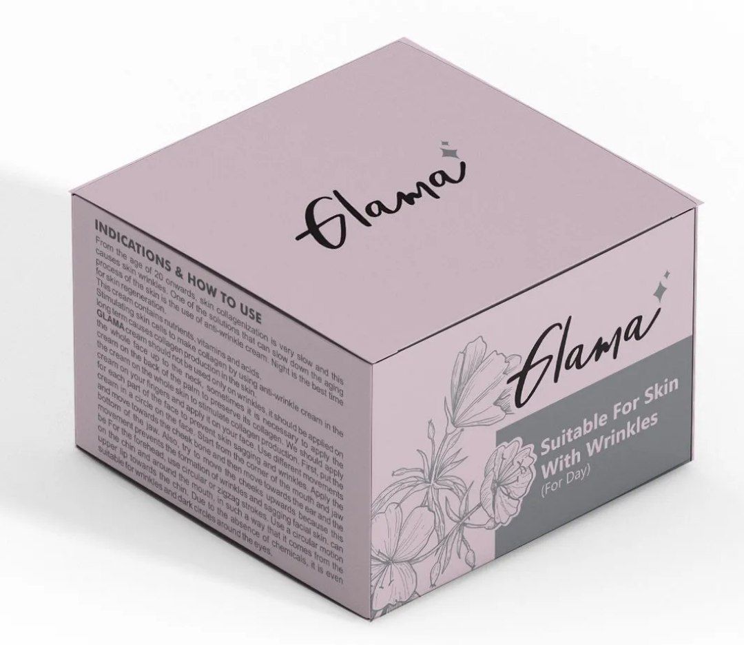 کرم ضد چروک گلاما مناسب روز مدل Power حجم 50 میلی لیتر کد ۷۶۷