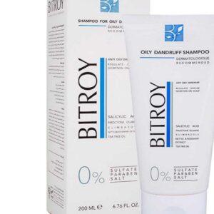 شامپو ضدشوره مناسب موهای خشک فاقد سولفات حجم 200 میل بیتروی کد ۷۸۴