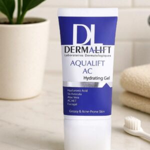 ژل آبرسان پوست چرب و جوش دار درمالیفت 50 میلی لیتر کد ۸01