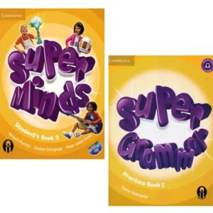 کتاب سوپرمایند پنج Super minds 5 انتشارات Cambridge بدون سی دی کد ۸۵۵