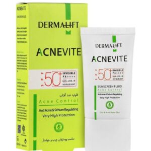 اکنویت درما لیفت بی رنگ مناسب پوست های چرب و جوش دار کرم ضد آفتاب فلوئیدSPF50 کد۶۶۹